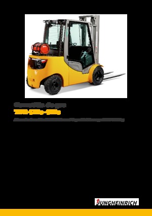 Carretillas elevadoras de gas Jungheinrich TFG 425s