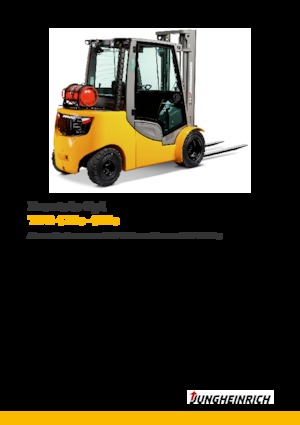 Carretillas elevadoras de gas Jungheinrich TFG 425s