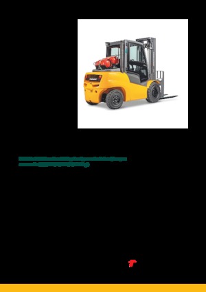 Carretillas elevadoras de gas Jungheinrich TFG S50