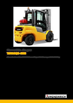 Carretillas elevadoras de gas Jungheinrich TFG S50