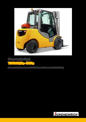 Carretillas elevadoras de gas Jungheinrich TFG S50s