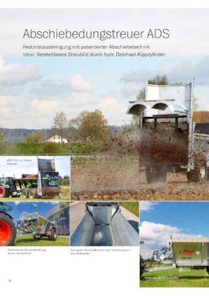 Esparcidores de estiércol Fliegl ADS 120