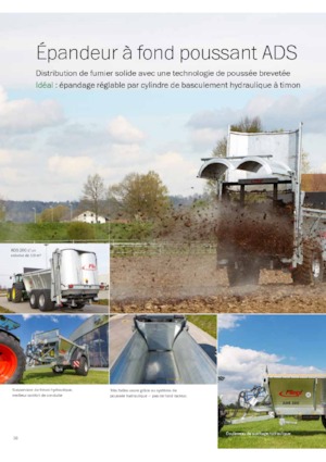 Esparcidores de estiércol Fliegl ADS 120