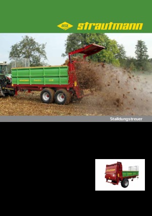 Esparcidores de estiércol Strautmann CS 95