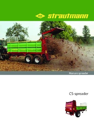 Esparcidores de estiércol Strautmann CS 95