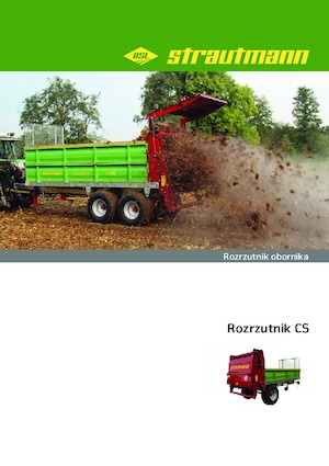 Esparcidores de estiércol Strautmann CS 95