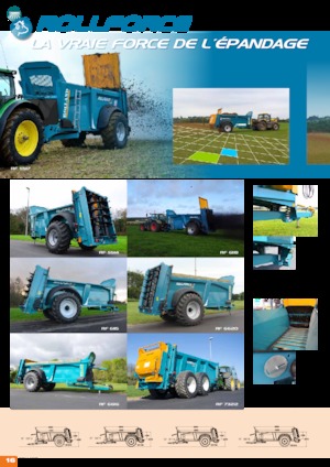 Esparcidores de estiércol Rolland RF 6115