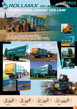 Esparcidores de estiércol Rolland RX 6325