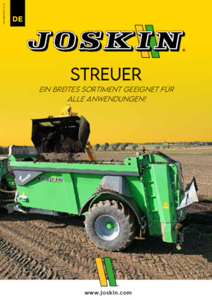 Esparcidores de estiércol Joskin TORNADO T5513/14V