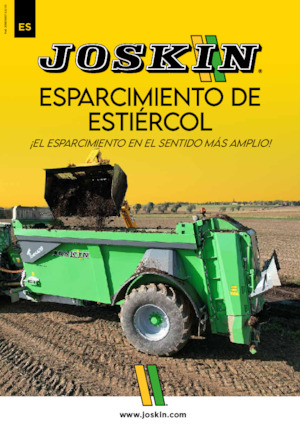 Esparcidores de estiércol Joskin TORNADO T5513/14V