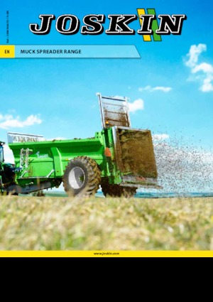 Esparcidores de estiércol Joskin TORNADO3 HORIZON T6013/16BV