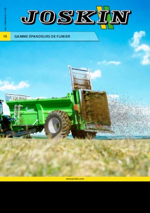 Esparcidores de estiércol Joskin TORNADO3 HORIZON T6013/16BV