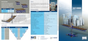 Plataformas elevadoras de mástil Mastclimber Solutions AC-13000