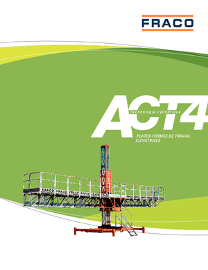 Plataformas elevadoras de mástil Fraco ACT 4
