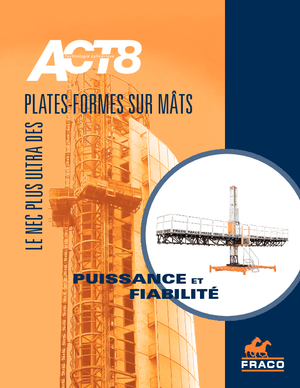 Plataformas elevadoras de mástil Fraco ACT-8