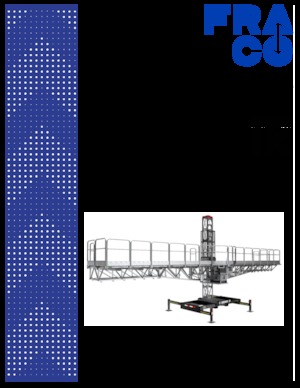 Plataformas elevadoras de mástil Fraco FRSM 20K