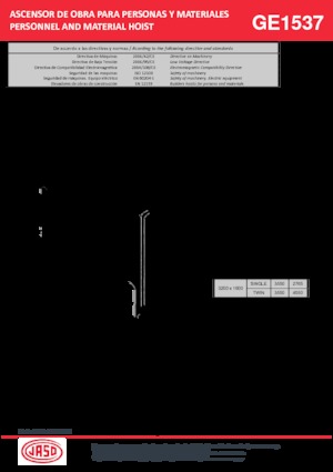 Elevadores Industriales Jaso GEI1537