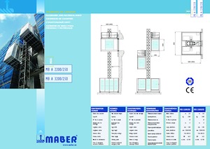 Elevadores Industriales Maber MB A 2200/250 