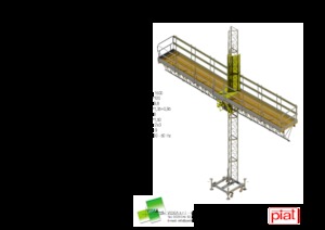 Plataformas elevadoras de mástil Piat P 3000 S CE
