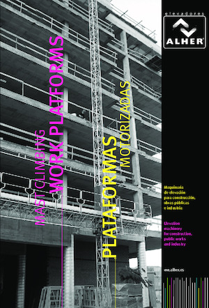 Plataformas elevadoras de mástil Elevadores Alher PM 200