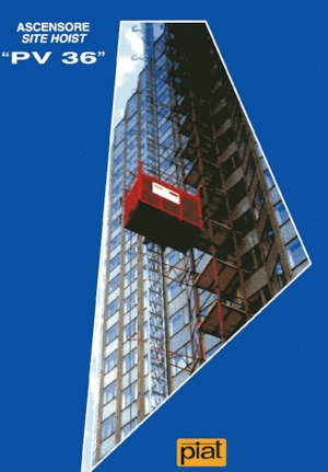 Elevadores Industriales Piat PV 36/2000