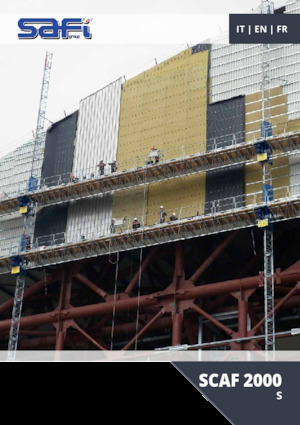 Plataformas elevadoras de mástil Safi SCAF 2000 S 1500