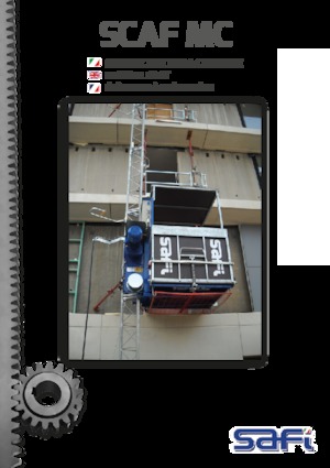Elevadores Industriales Safi SCAF MC/PC