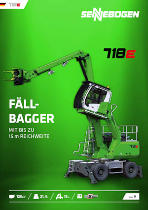 Manipuladores de materiales Sennebogen 718M E
