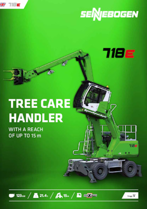 Manipuladores de materiales Sennebogen 718M E