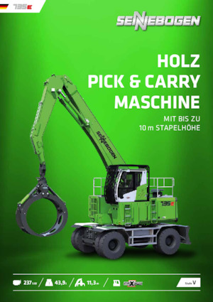 Manipuladores de materiales Sennebogen 735M E  