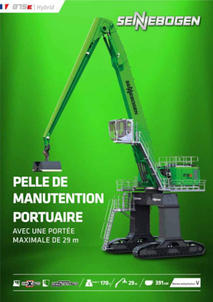 Manipuladores de materiales Sennebogen 875M E Hybrid  
