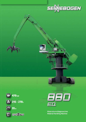 Manipuladores de materiales Sennebogen 880 EQ