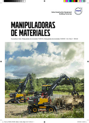 Manipuladores de materiales Volvo EW200E