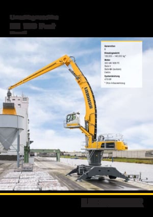 Manipuladores de materiales Liebherr LH 110 C Port Litronic