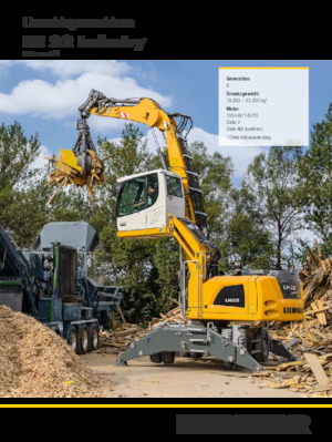 Manipuladores de materiales Liebherr LH 22 C Industry Litronic