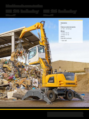 Manipuladores de materiales Liebherr LH 26 M Industry Litronic