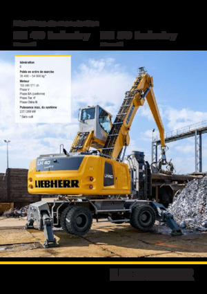 Manipuladores de materiales Liebherr LH 40 C Industry Litronic