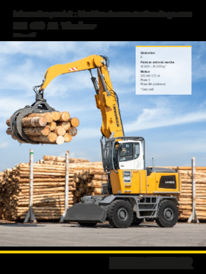 Manipuladores de materiales Liebherr LH 60 M Timber Litronic