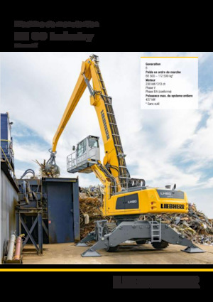 Manipuladores de materiales Liebherr LH 80 C Industry Litronic