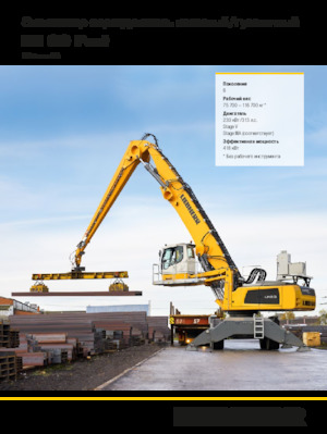 Manipuladores de materiales Liebherr LH 80 M High Rise Port Litronic