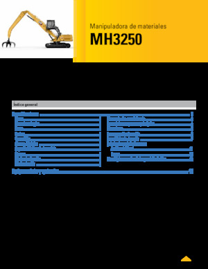 Manipuladores de materiales Caterpillar MH3250