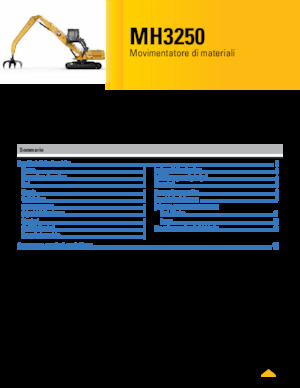 Manipuladores de materiales Caterpillar MH3250