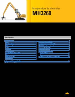 Manipuladores de materiales Caterpillar MH3260