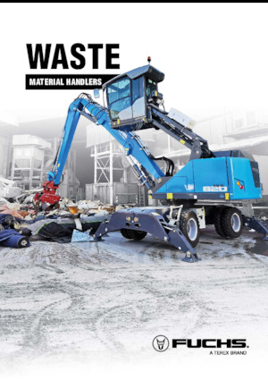 Manipuladores de materiales Terex-Fuchs MHL340 F