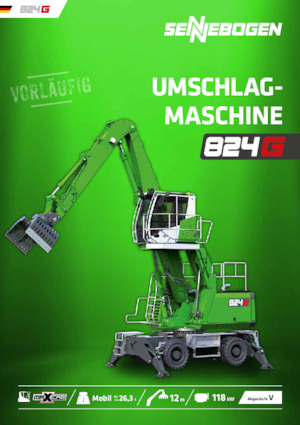 Manipuladores de materiales Sennebogen 824M G 