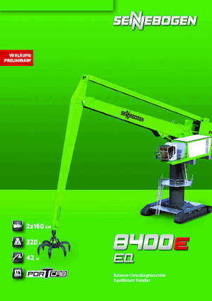 Manipuladores de materiales Sennebogen 8400 EQ 