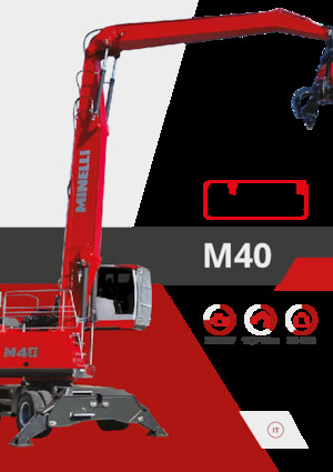 Manipuladores de materiales Minelli M40