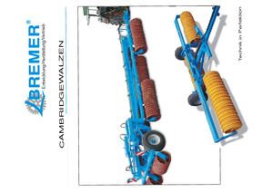 Rodillos para prado y campo Bremer CWK 620/60