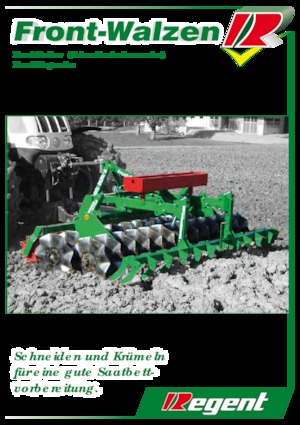 Rodillos para prado y campo Regent F-WW 300 T
