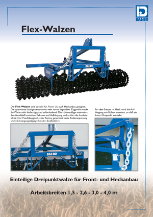 Rodillos para prado y campo DAL-BO Flex 2,6